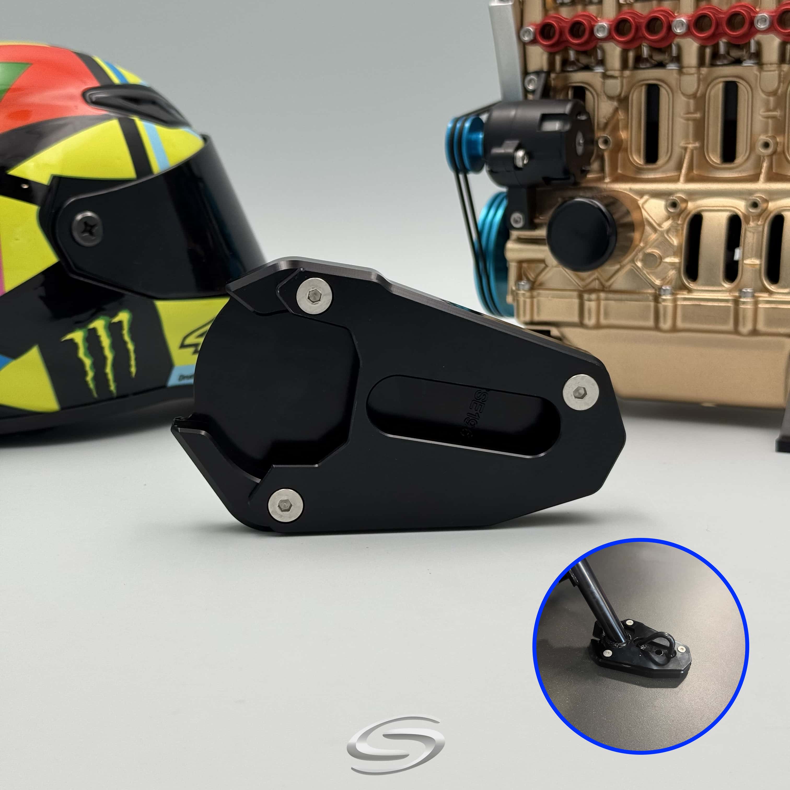 SV650 Big Foot Side Stand
